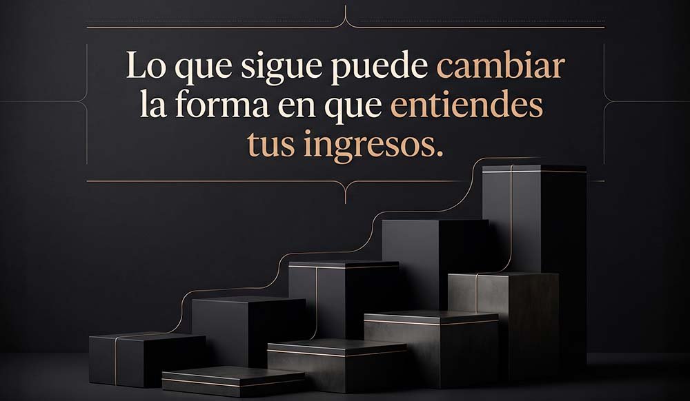 Lo que sigue puede cambiar la forma en que entiendes tus ingresos